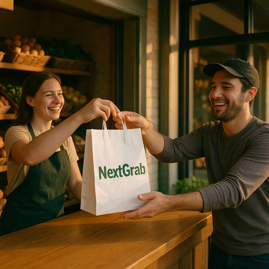 NextGrab discover screen